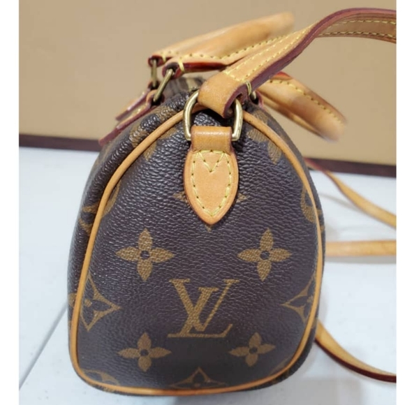LOUIS VUITTON Monogram Nano Speedy Bag - Picture 9 of 16